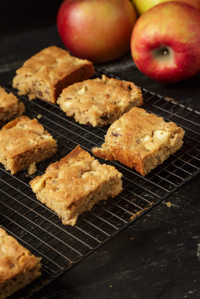 Cinnamon Apple Blondies Butter & Baggage