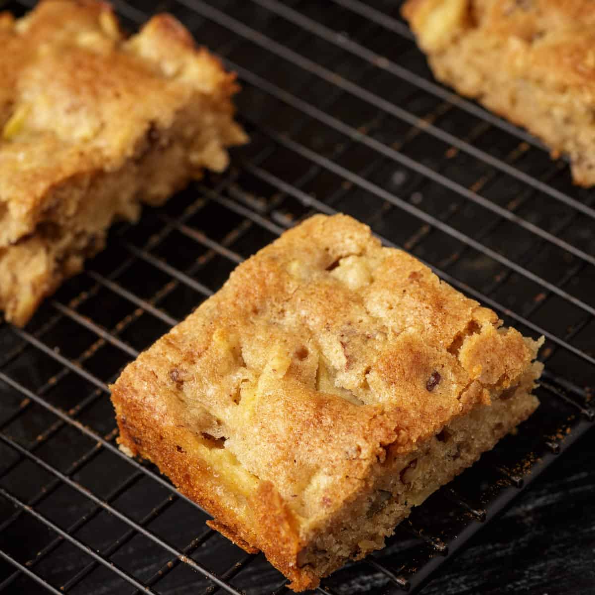 Cinnamon Apple Blondies Butter & Baggage