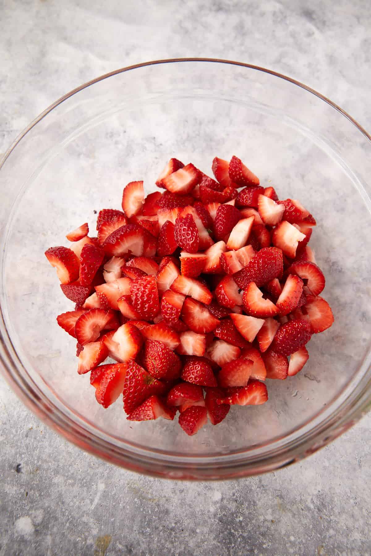 Strawberries in a bowl.
