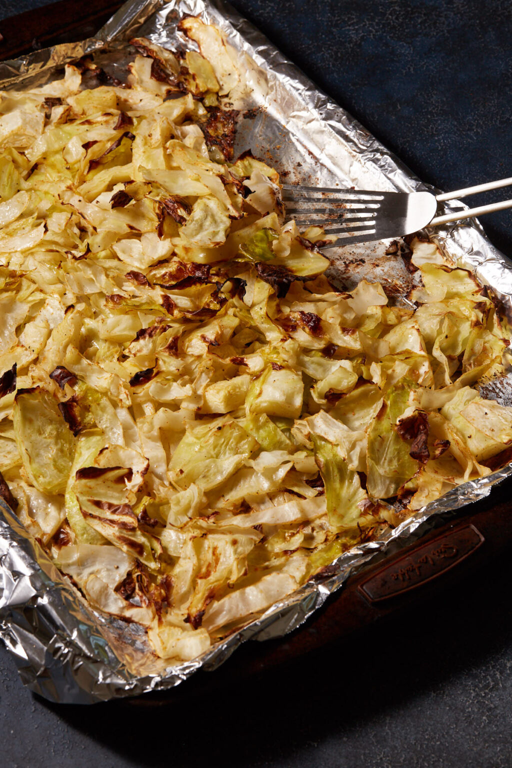 Roasted Cabbage in the oven with Dried Cherries Butter & Baggage