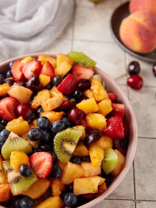 Easy 4th of July Fruit Salad Butter & Baggage