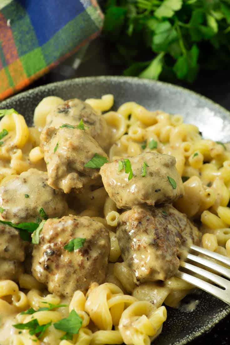Swedish Meatballs with Lingonberry Jam Butter & Baggage