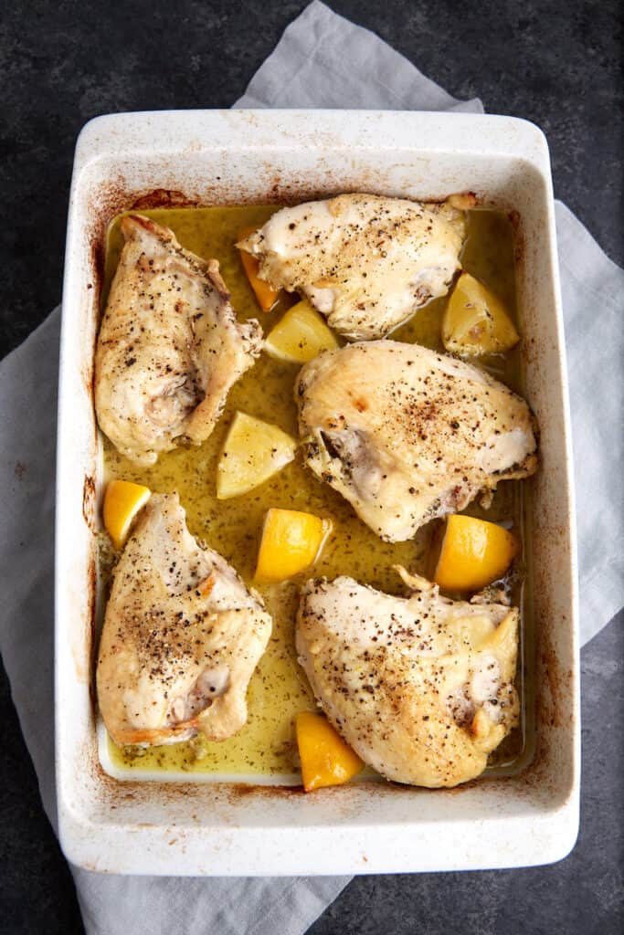 Tender and Juicy Lemon Garlic Chicken Breasts - Butter & Baggage