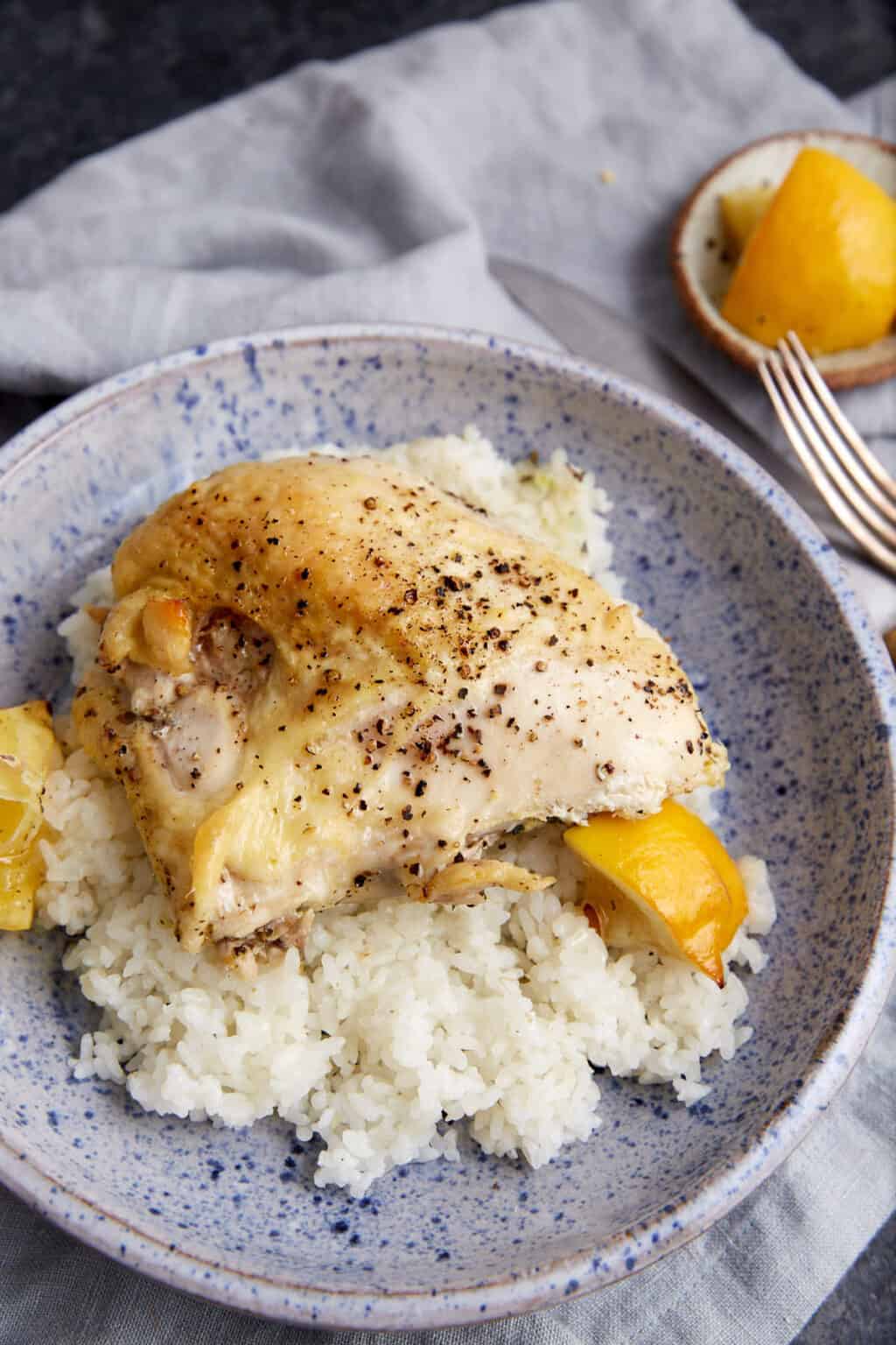 Tender and Juicy Lemon Garlic Chicken Breasts - Butter & Baggage