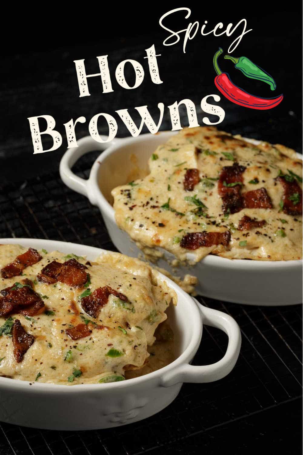 Spicy Hot Browns a twist on a Southern tradition. Butter & Baggage
