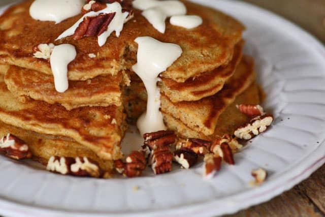 Carrot Cake Pancakes