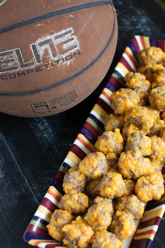 Keto Sausage Balls with Almond Flour - Butter & Baggage