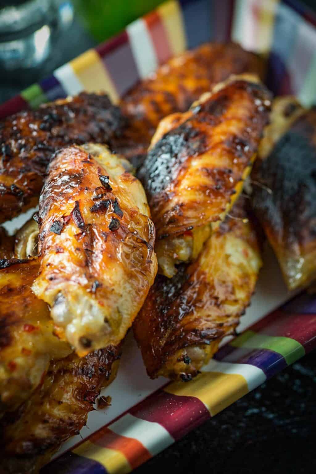Tequila Lime Chicken Wings great for game night! Butter & Baggage