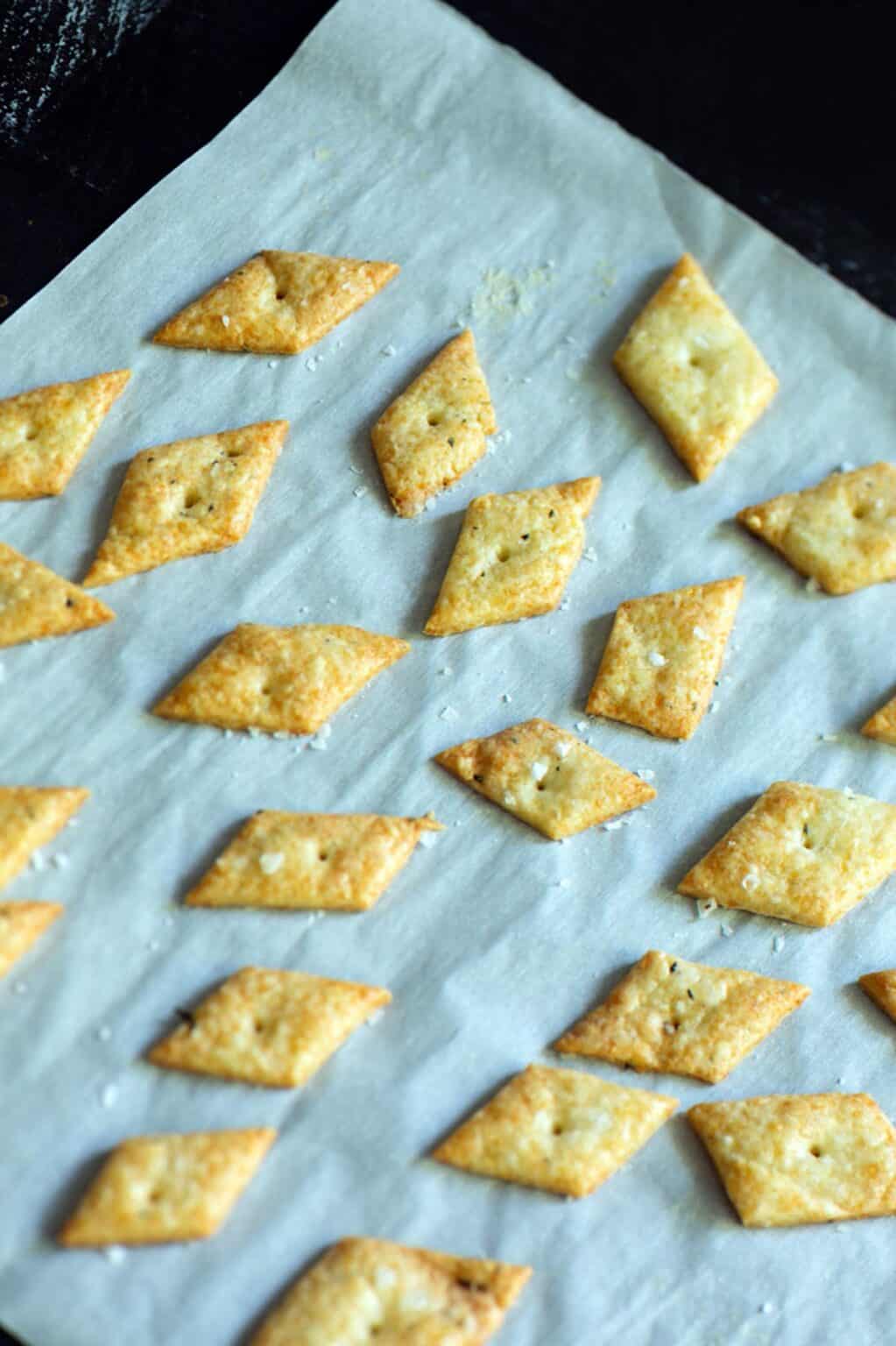 Swiss Cheese Crackers Recipe Butter & Baggage