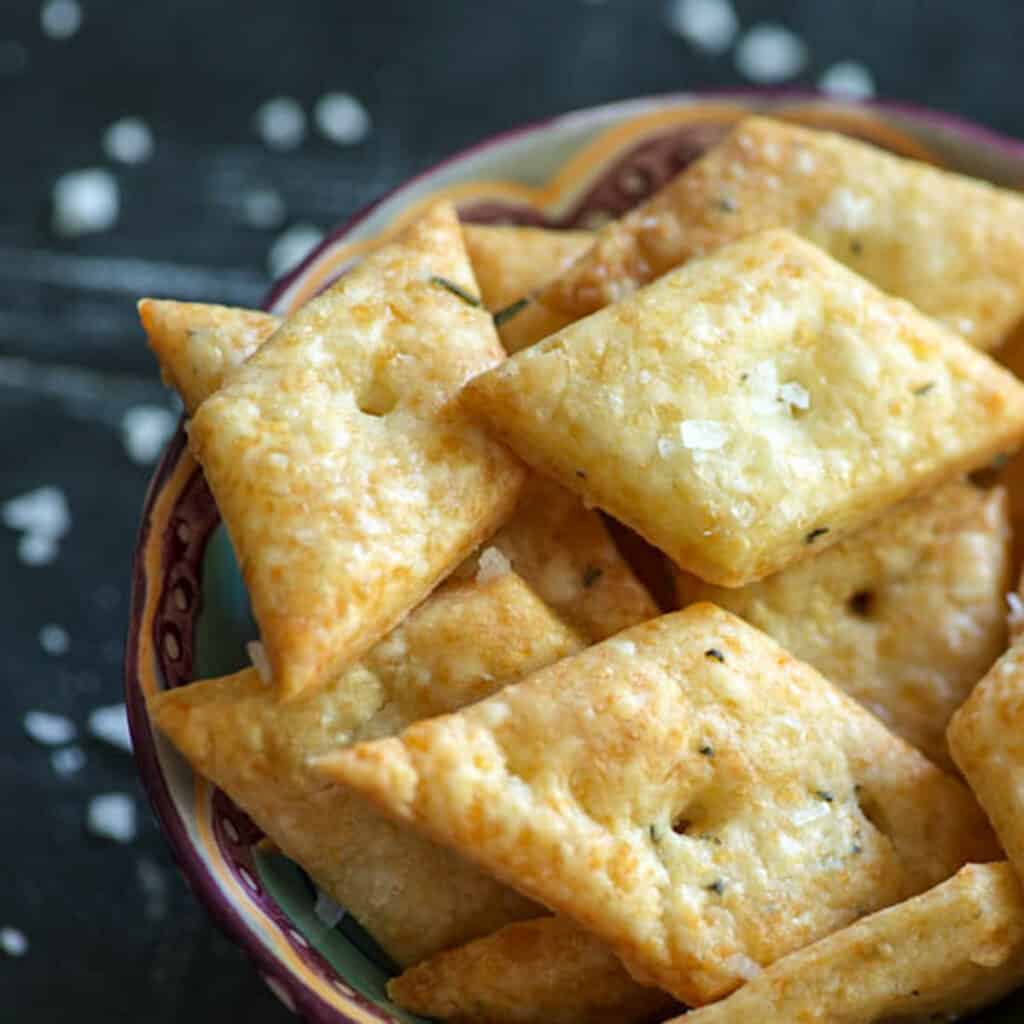 Swiss Cheese Crackers Recipe Butter & Baggage