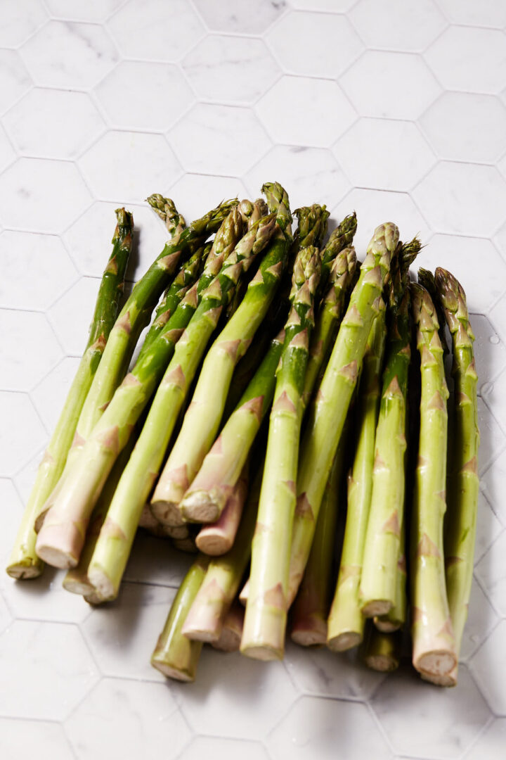 Roasted Balsamic Asparagus and Mushrooms Butter & Baggage