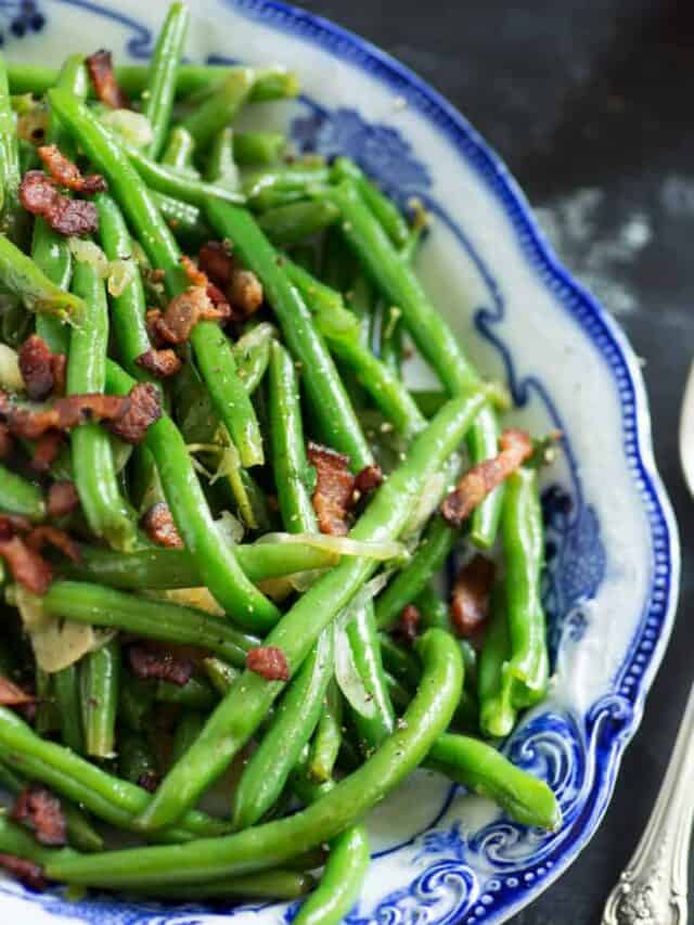 Jazz Up Your Green Beans for a Healthier Side Dish at Thanksgiving