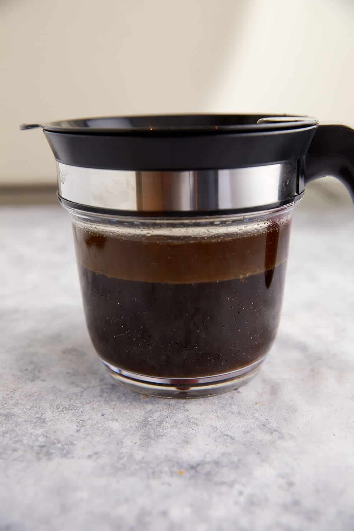 Fat separated from the beef broth.