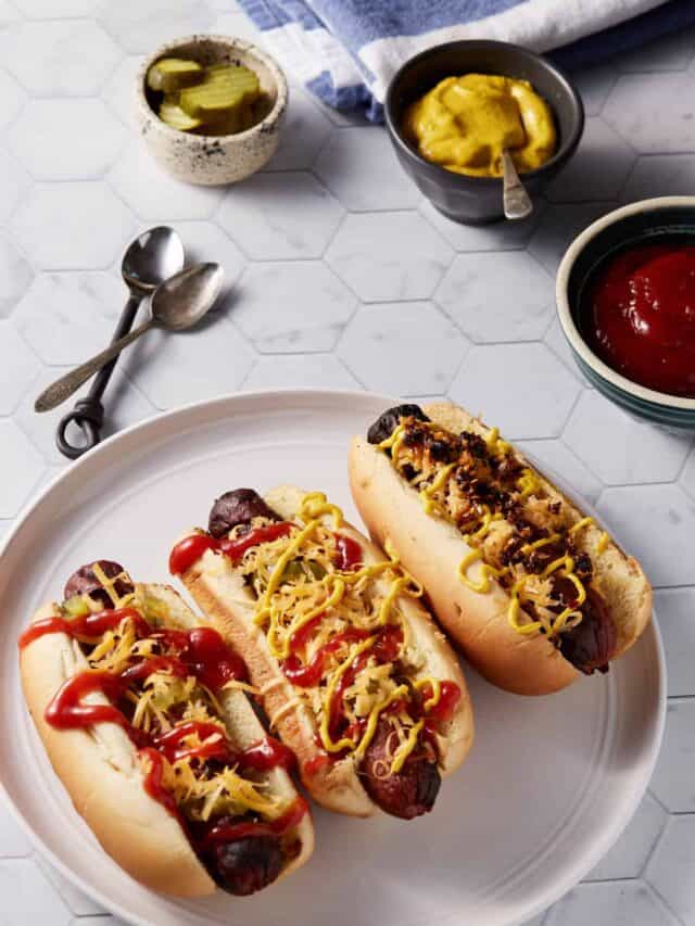 Memorial Day Grilling ideas with Hot Dogs Butter & Baggage