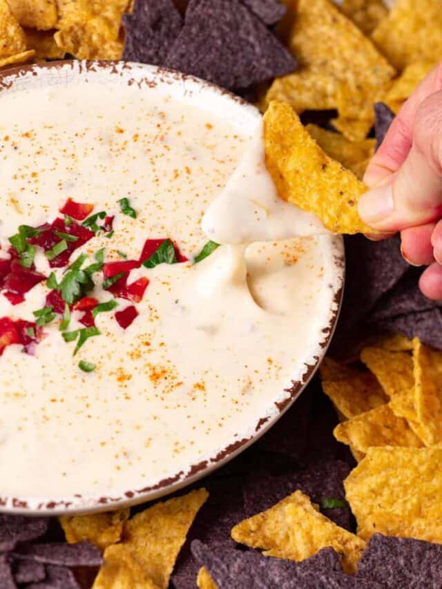 Quick and Easy Homemade Queso Dip Butter & Baggage