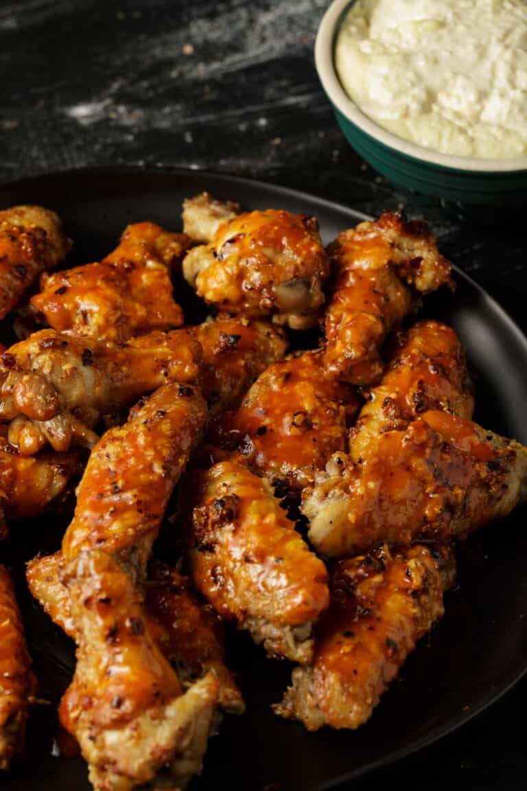 Baked Buffalo Chicken Wings with Homemade Sauce Butter & Baggage