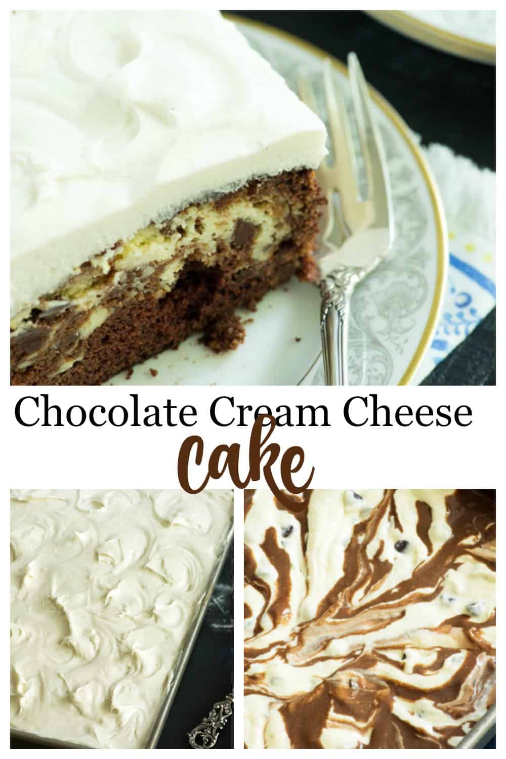 Chocolate Cake with Cream Cheese Frosting Butter & Baggage