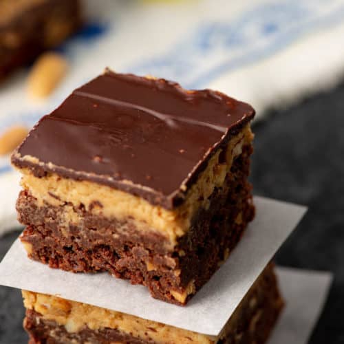 Crunchy Peanut Butter Cookies with Peanuts Butter & Baggage