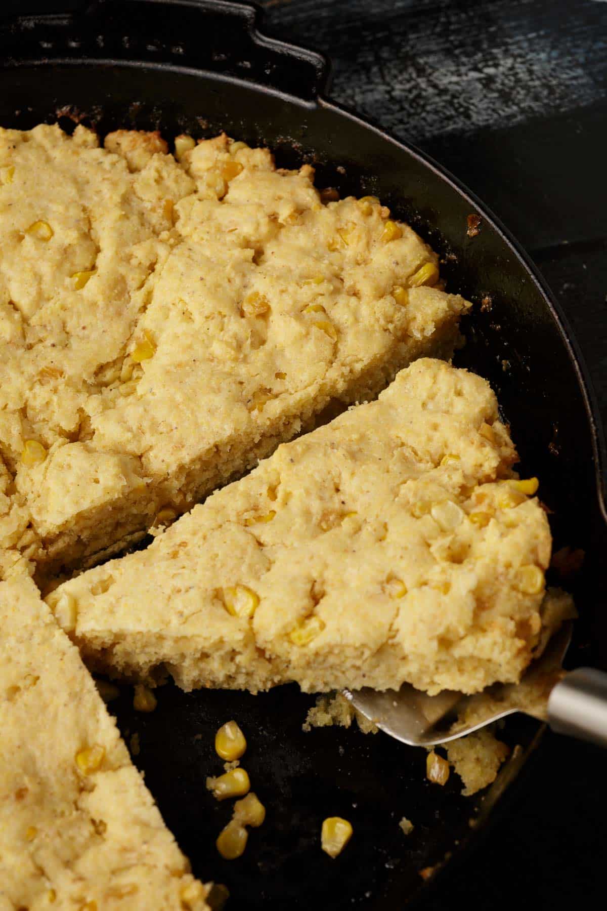 Buttered Cornbread Skillet Brown Butter Cornbread - Butter & Baggage