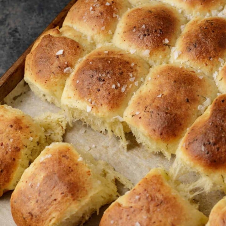 A batch of the best yeast rolls