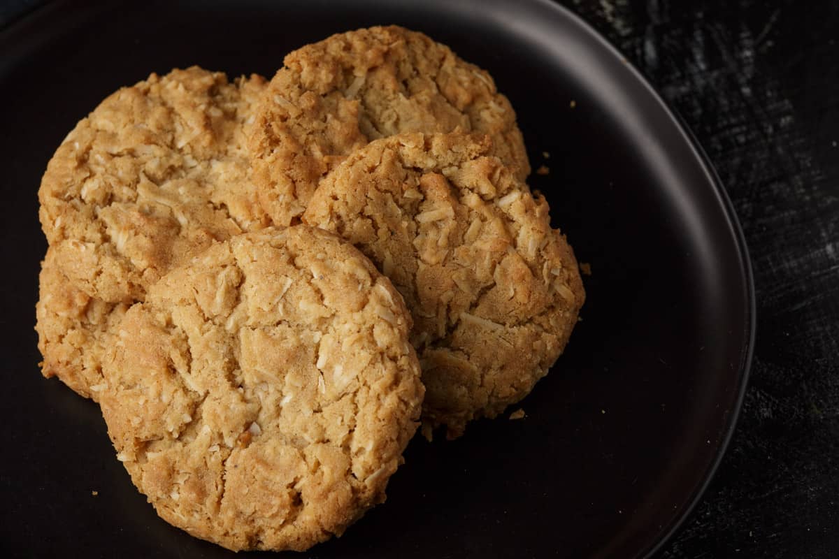 Browned Butter Coconut Cookies Butter & Baggage