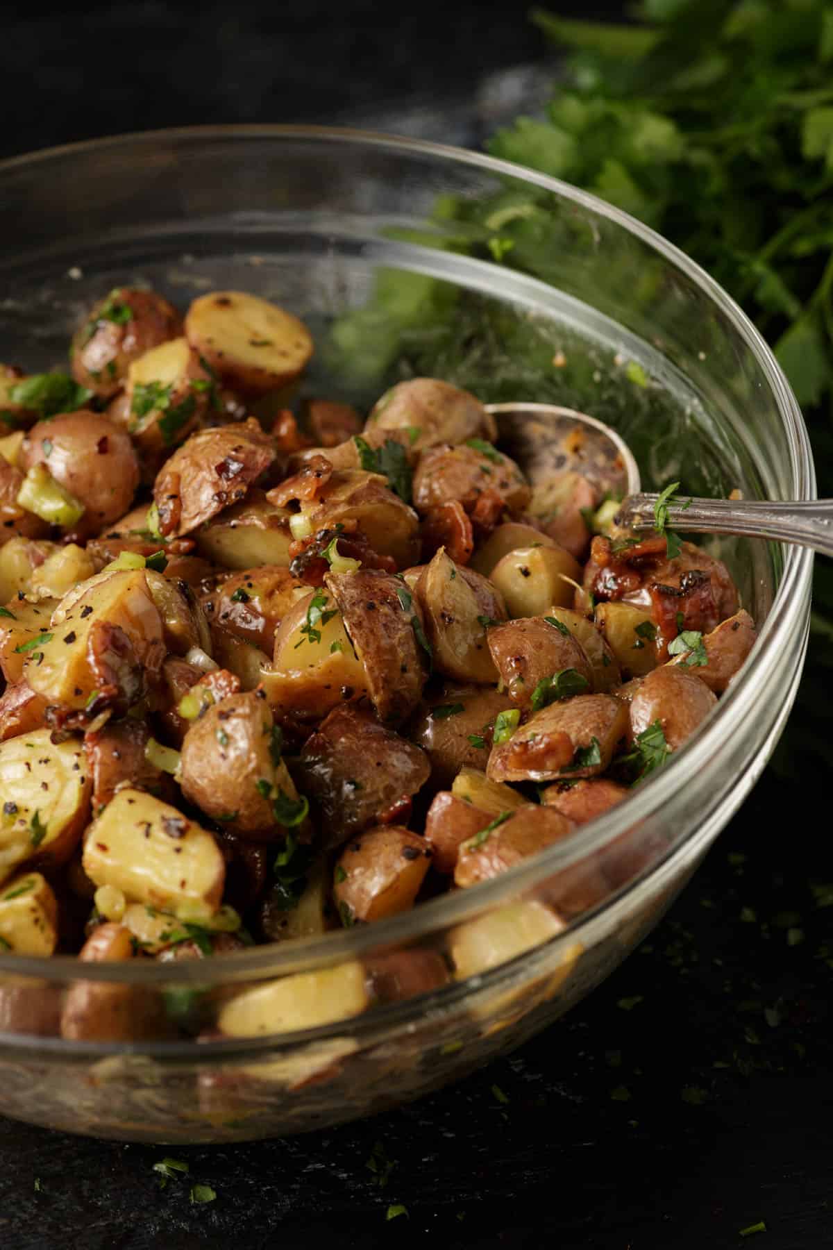 Roasted Potato Salad {Video} Butter & Baggage
