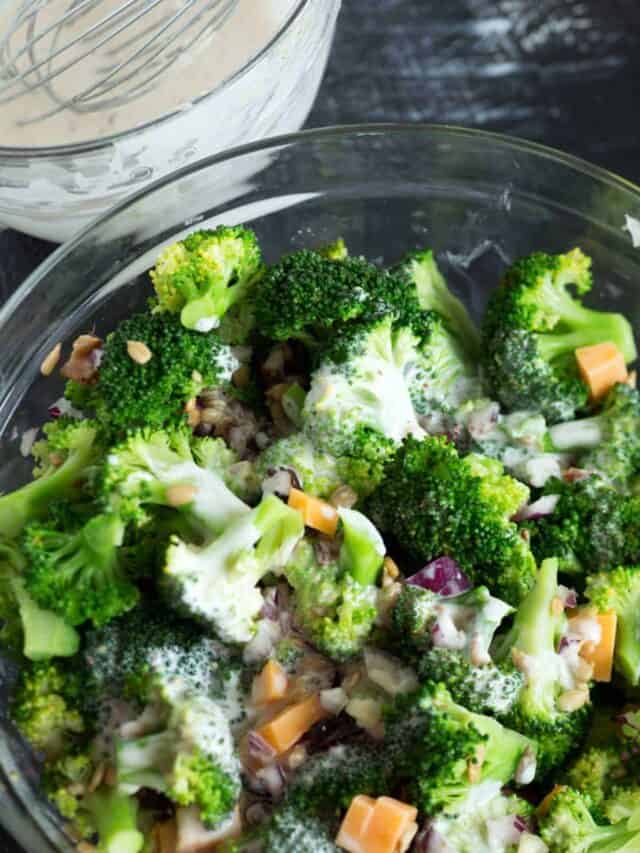 The Best Easter Side Dish Broccoli Salad Butter & Baggage