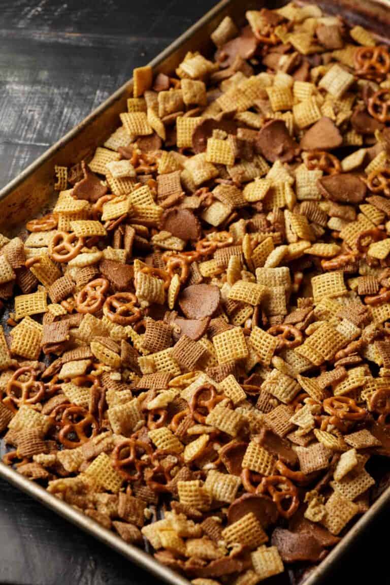 Bold Chex Mix Recipe Oven Baked Butter & Baggage