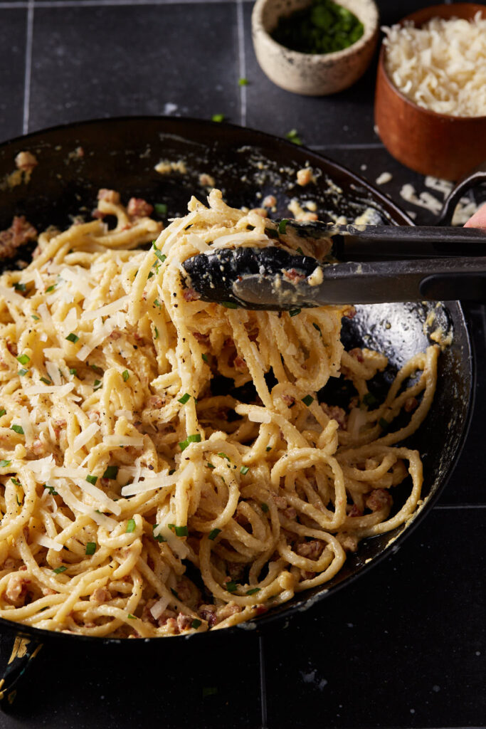 Pancetta Pasta Butter & Baggage