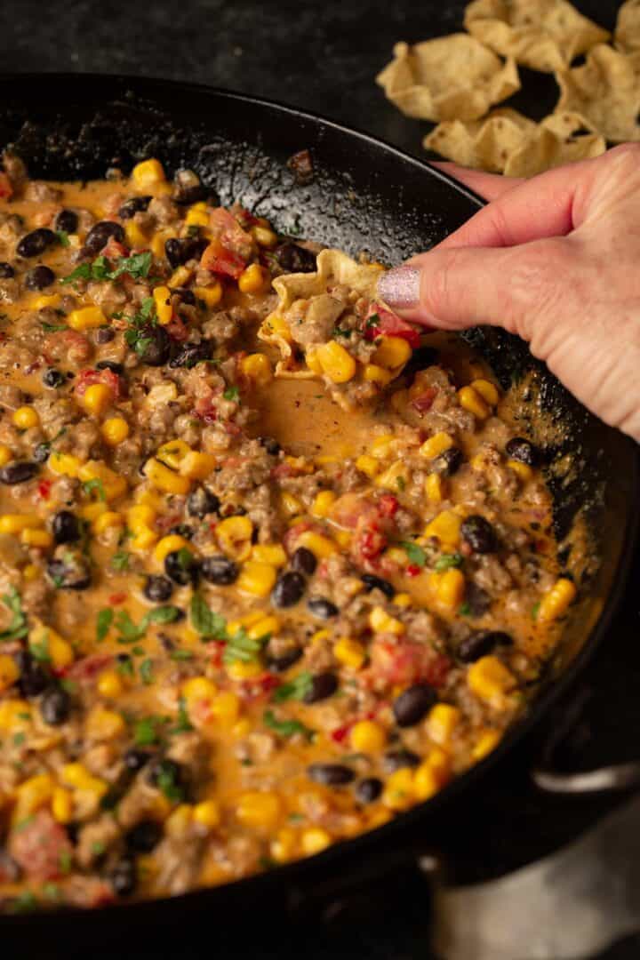 Hot Pimento Cheese Dip in a Crock Pot Butter & Baggage