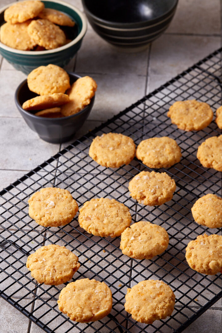 Cheese Crispies with Rice Krispies Butter & Baggage