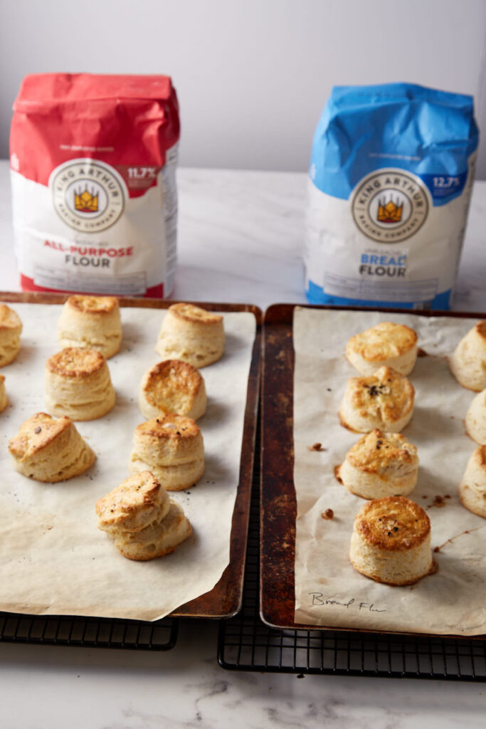 All Purpose Flour vs Bread Flour Butter & Baggage