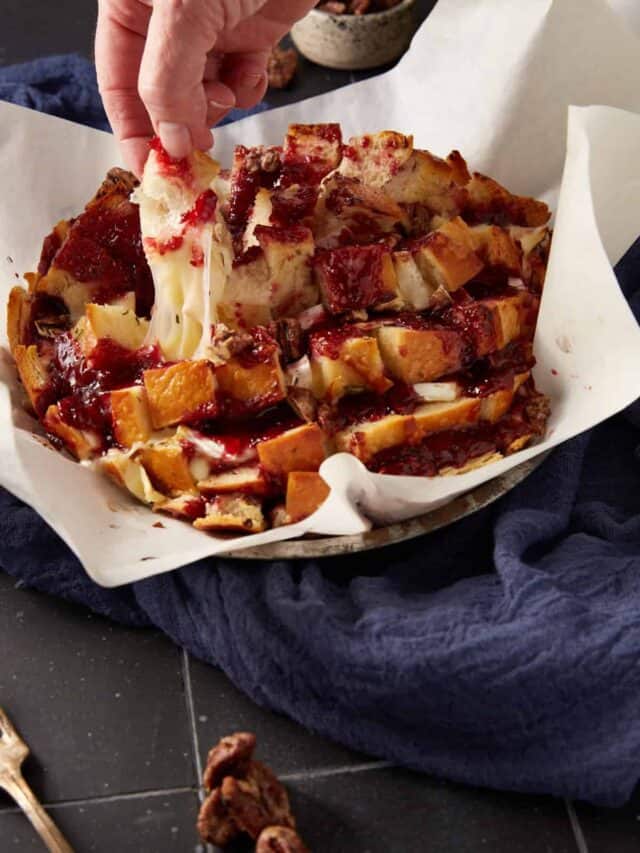 Cheesy Pull Apart Bread Butter & Baggage