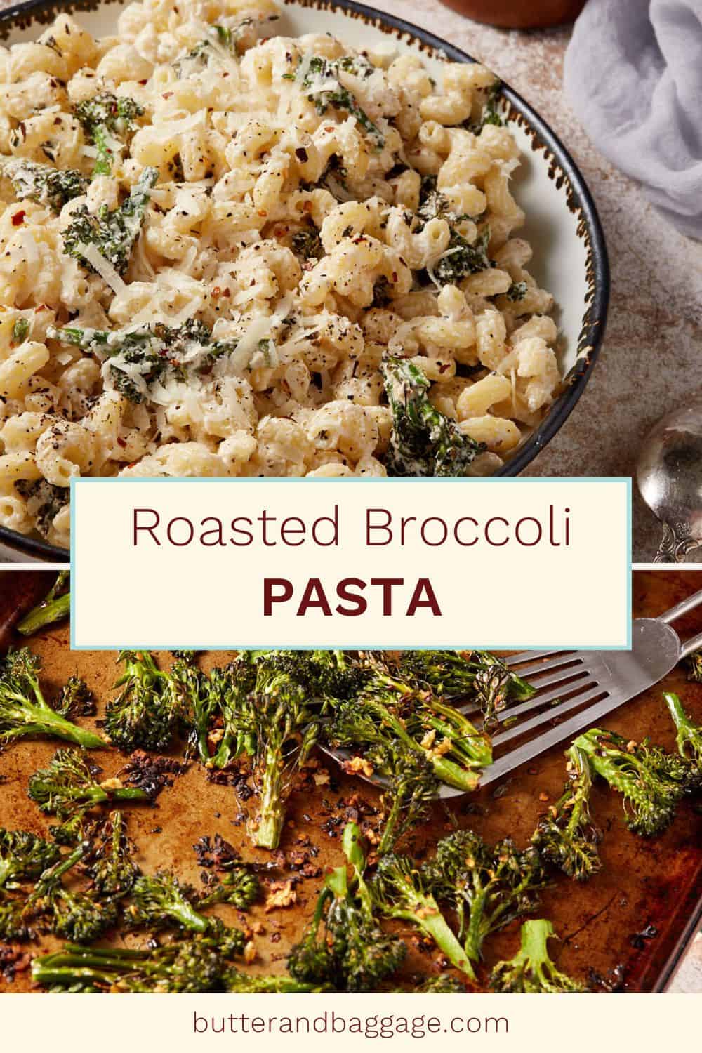 Ricotta Cheese and Broccoli Pasta Butter & Baggage