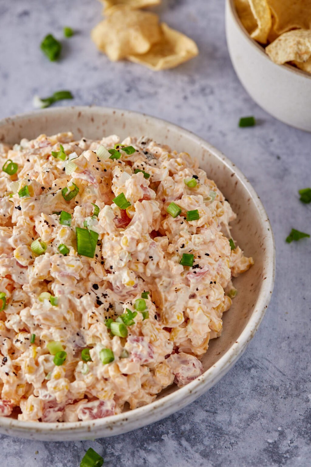 Cold Corn Dip with Sour Cream and Rotel Tomatoes Butter & Baggage