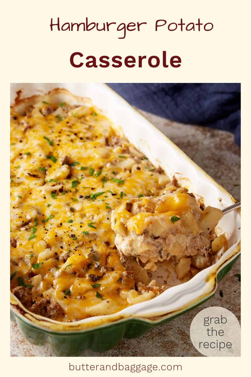 Hamburger Potato Casserole Without Canned Soup Butter & Baggage