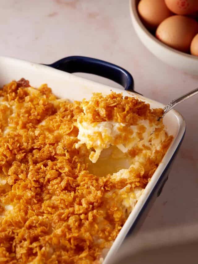 Cheesy Hashbrown Breakfast Casserole Butter & Baggage