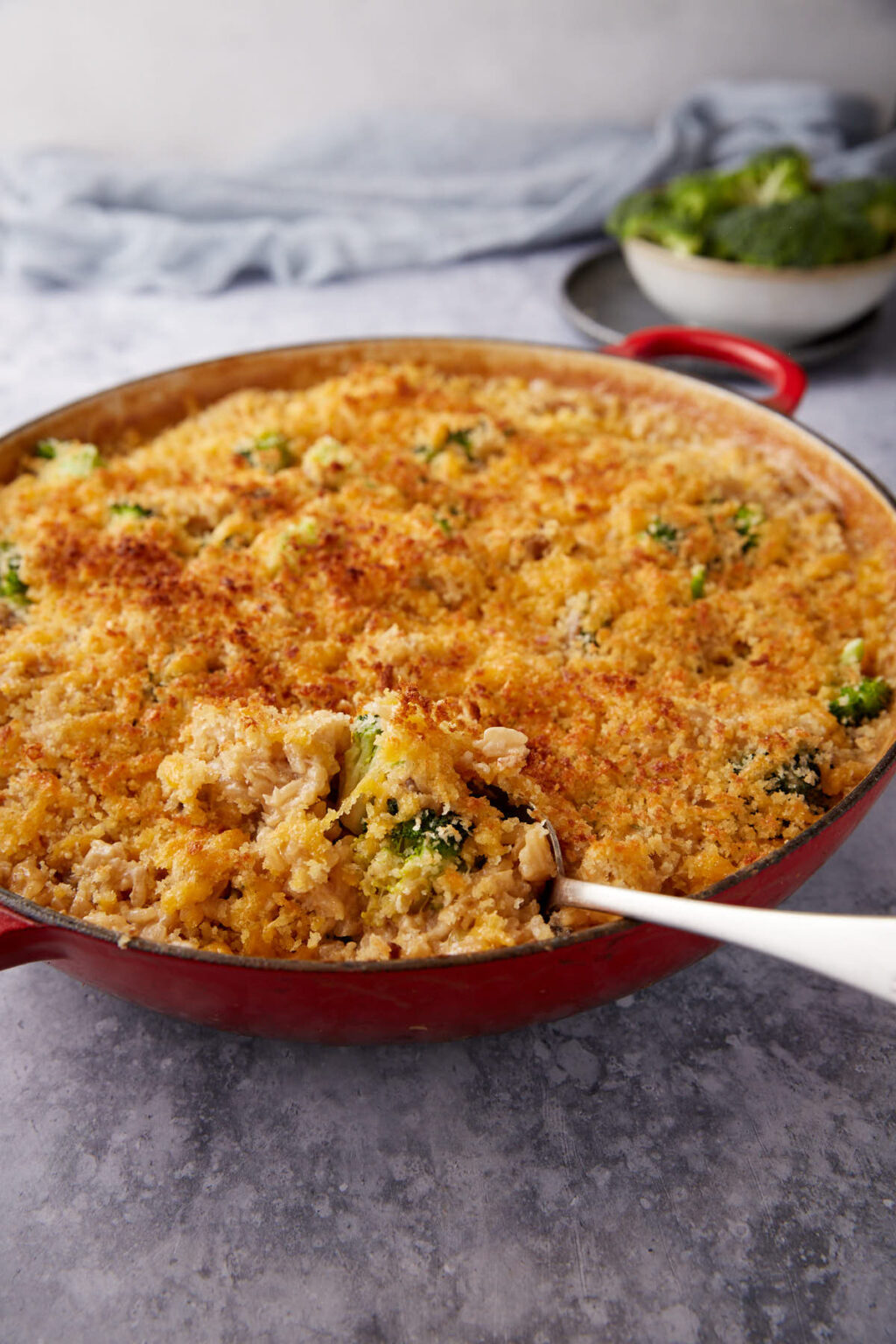 Creamy Broccoli Rice Casserole without Canned Soup Butter & Baggage