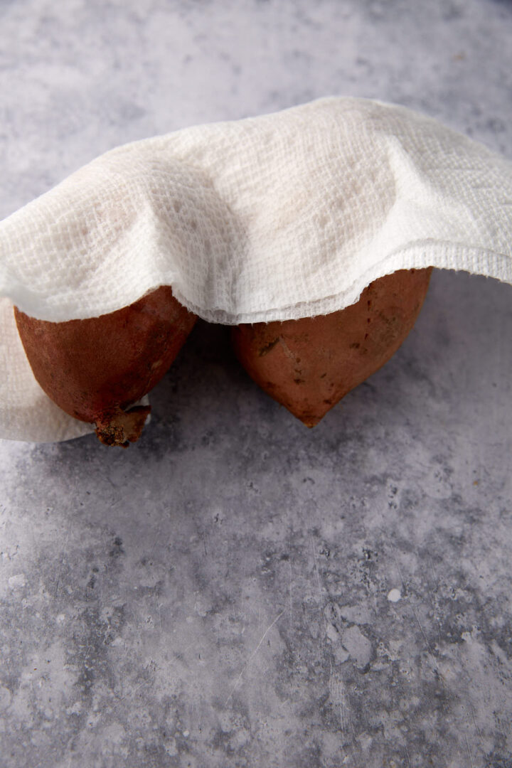 How to Cook Sweet Potato in Microwave Butter & Baggage