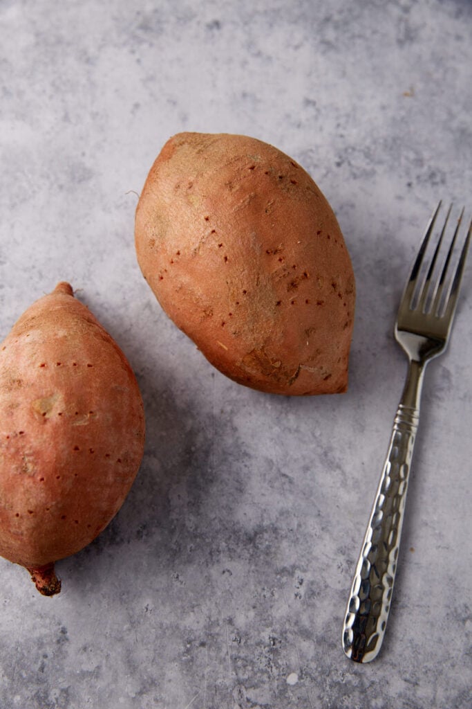 How to Cook Sweet Potato in Microwave Butter & Baggage