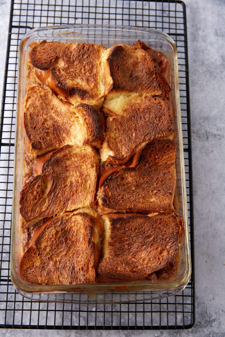 Banana Foster French Toast Casserole Butter & Baggage