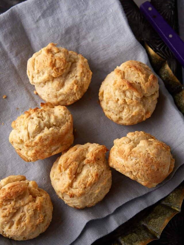 Biscuits for a Father's Day BBQ Butter & Baggage