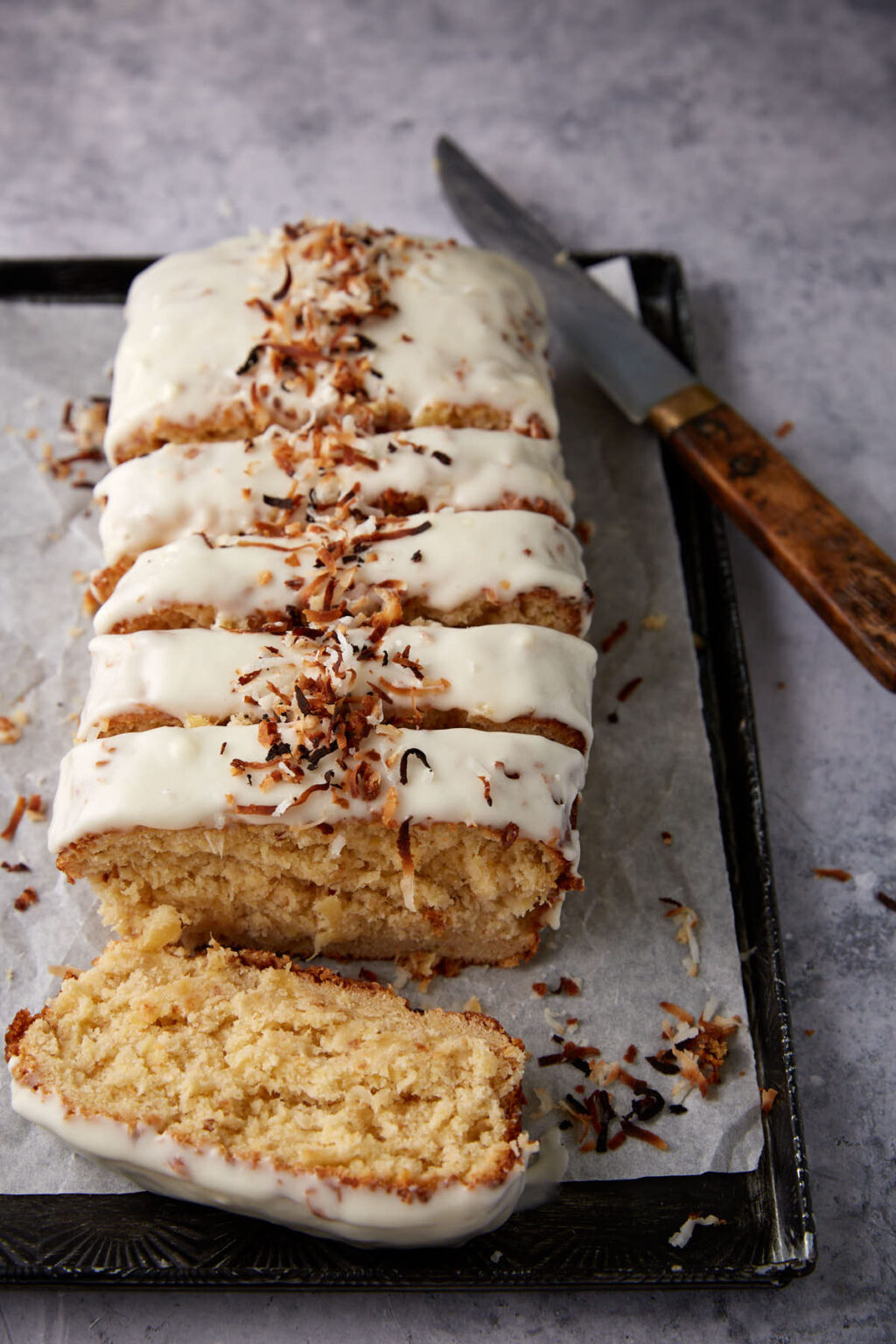 Moist Pineapple Bread With Coconut Butter & Baggage