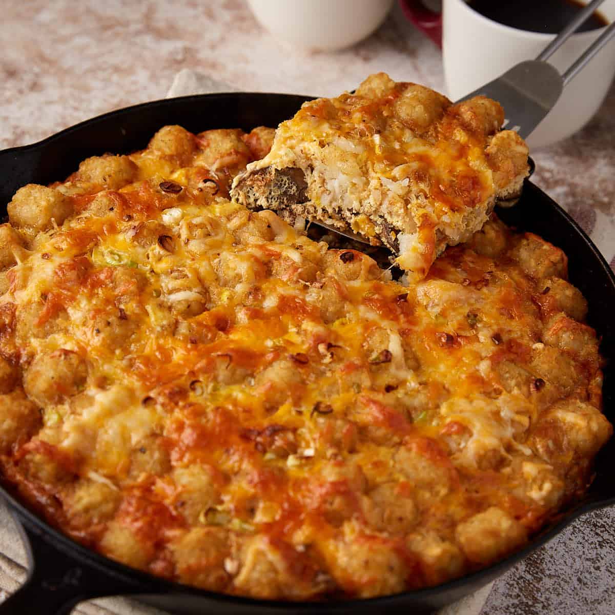 Tater Tot Breakfast Casserole
