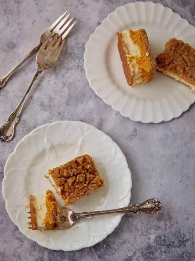 Pumpkin Cheesecake Squares Butter & Baggage