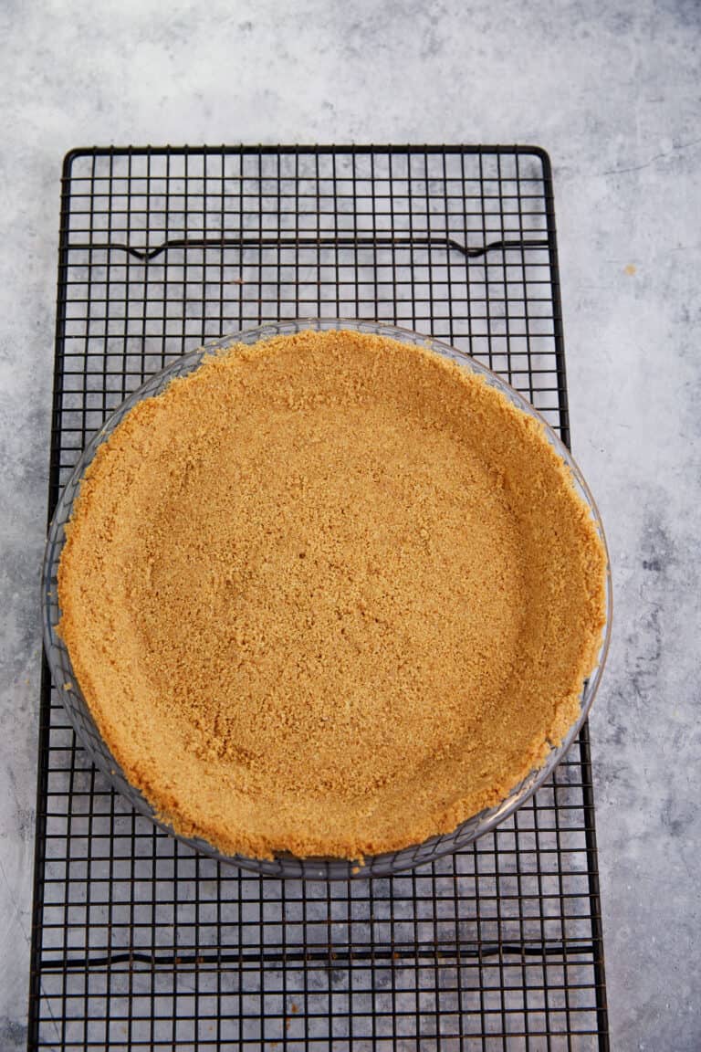 Homemade Graham Cracker Pie Crust Just 3 Ingredients Butter & Baggage