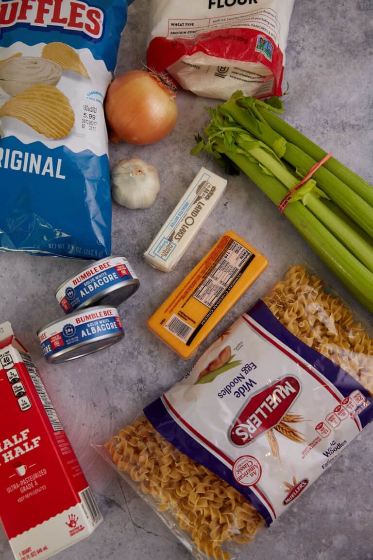 Tuna & Noodle Casserole without Canned Soup Butter & Baggage