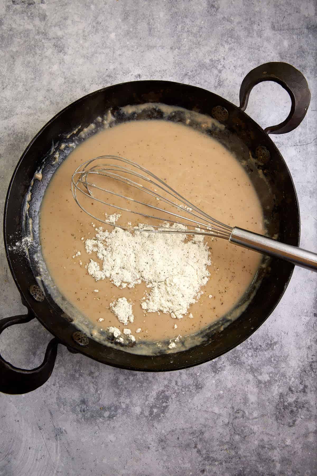 Ranch seasoning added to a the soup mixture.