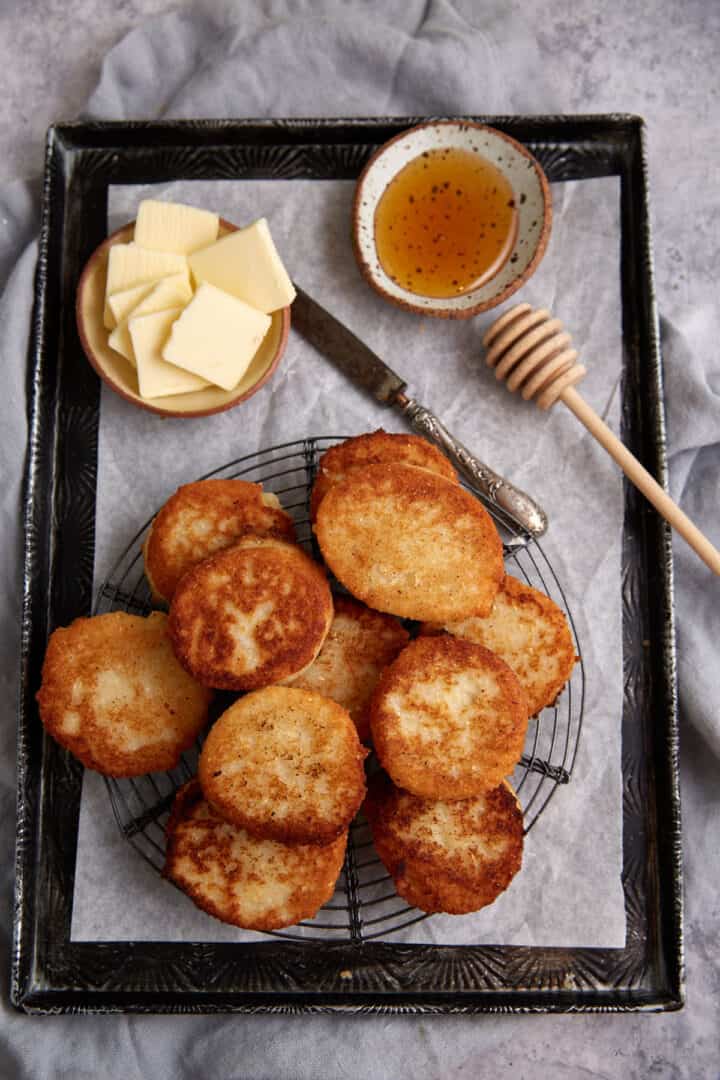 Crispy Hot Water Cornbread Recipe - Southern Style - Butter & Baggage