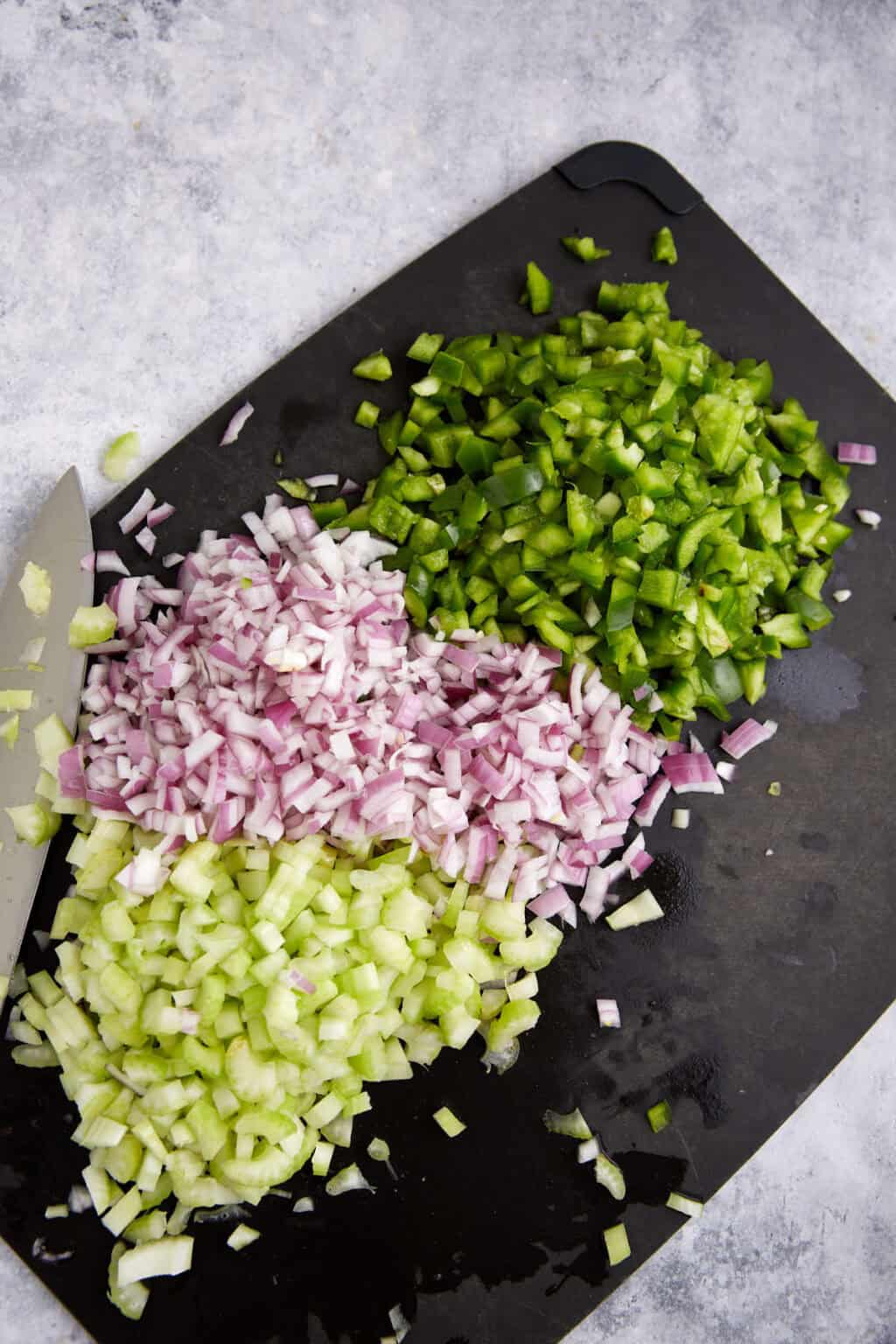 Southern 7 Layer Salad with Peas and Mayo - Butter & Baggage